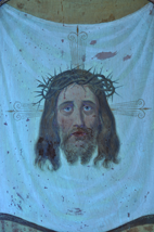 Christus-Aufnahme unter UV-Licht
